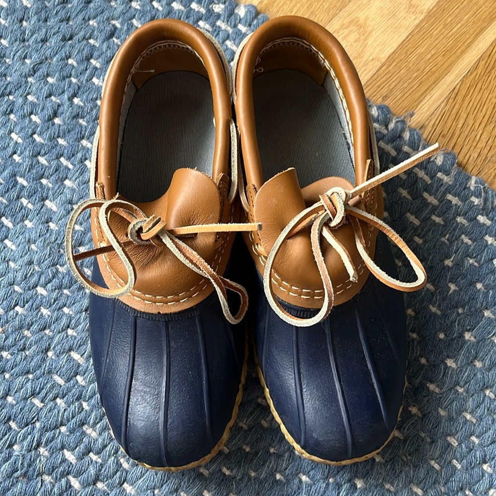 LL Bean Duck Boots, Rubber Mocs | Size 7.5